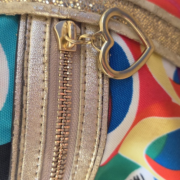 Coach Poppy Multicolor Spotlight Crossbody Glam C Signature - Picture 9 of 16